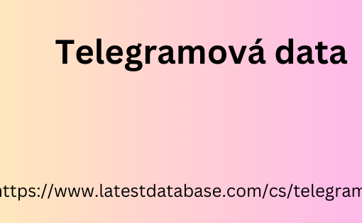 Telegramová data